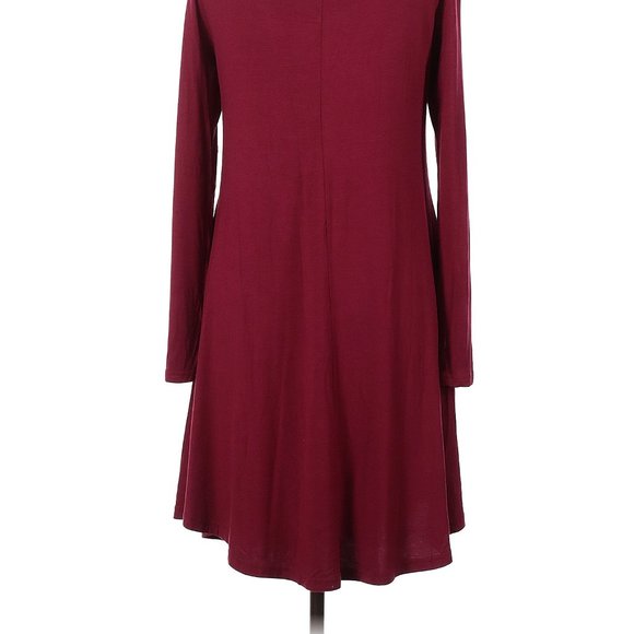 Dearcase Women's Dress Burgundy Wine, Stretchy Knit, Size M - Picture 5 of 6